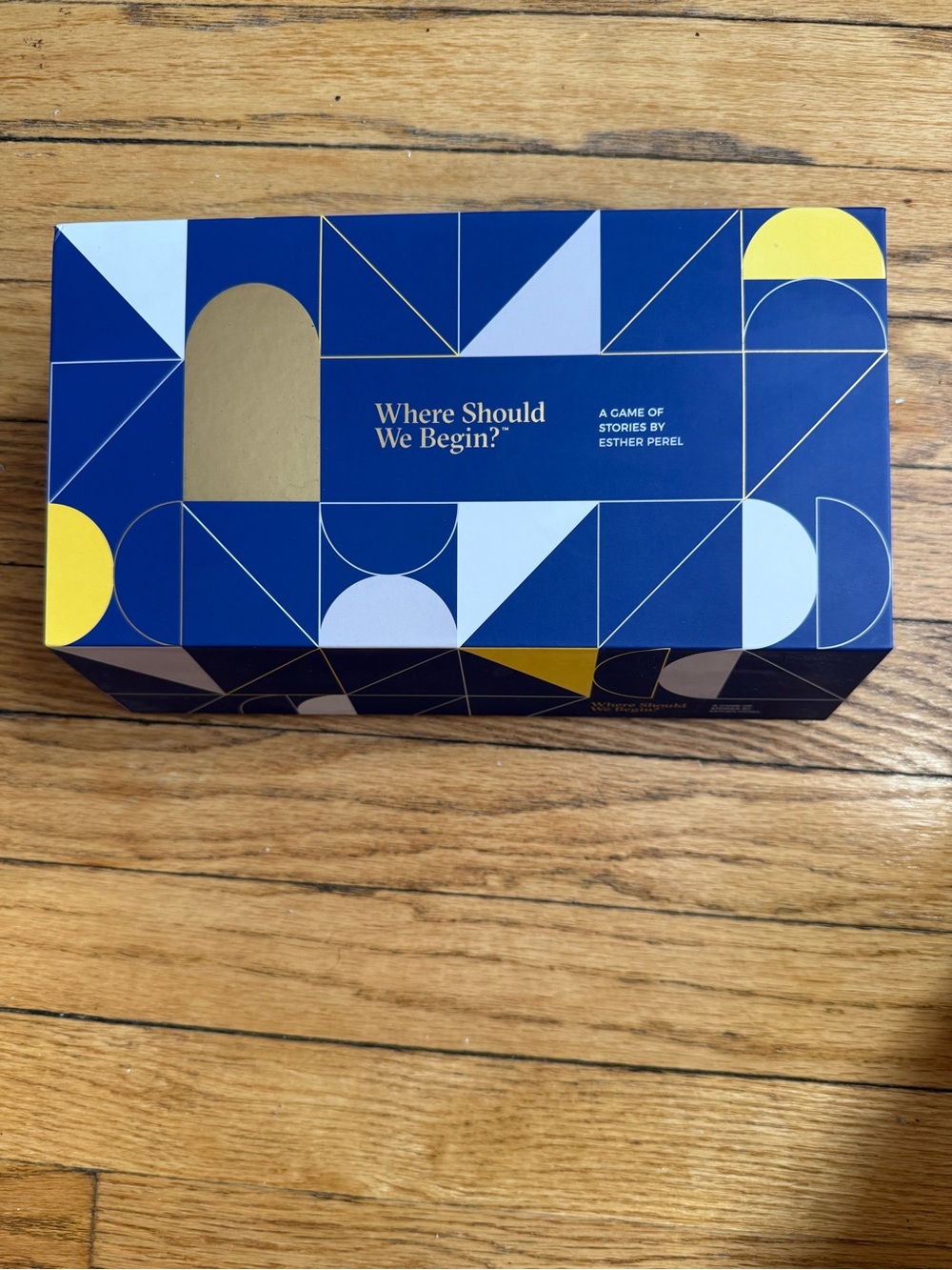 Where Should We Begin? Card Game by Esther Perel